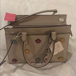 Kate Spade Cameron Spade Flower Medium Satchel